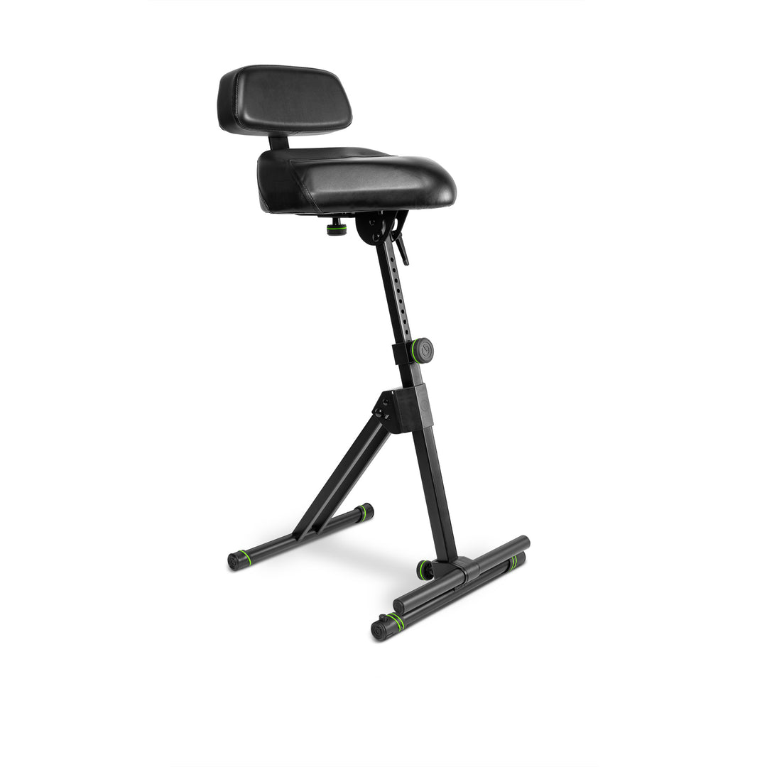 Gravity FM SEAT1 BR - Tabouret réglable en hauteur avec repose-pieds et dossier
