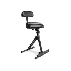 Gravity FM SEAT1 BR - Tabouret réglable en hauteur avec repose-pieds et dossier