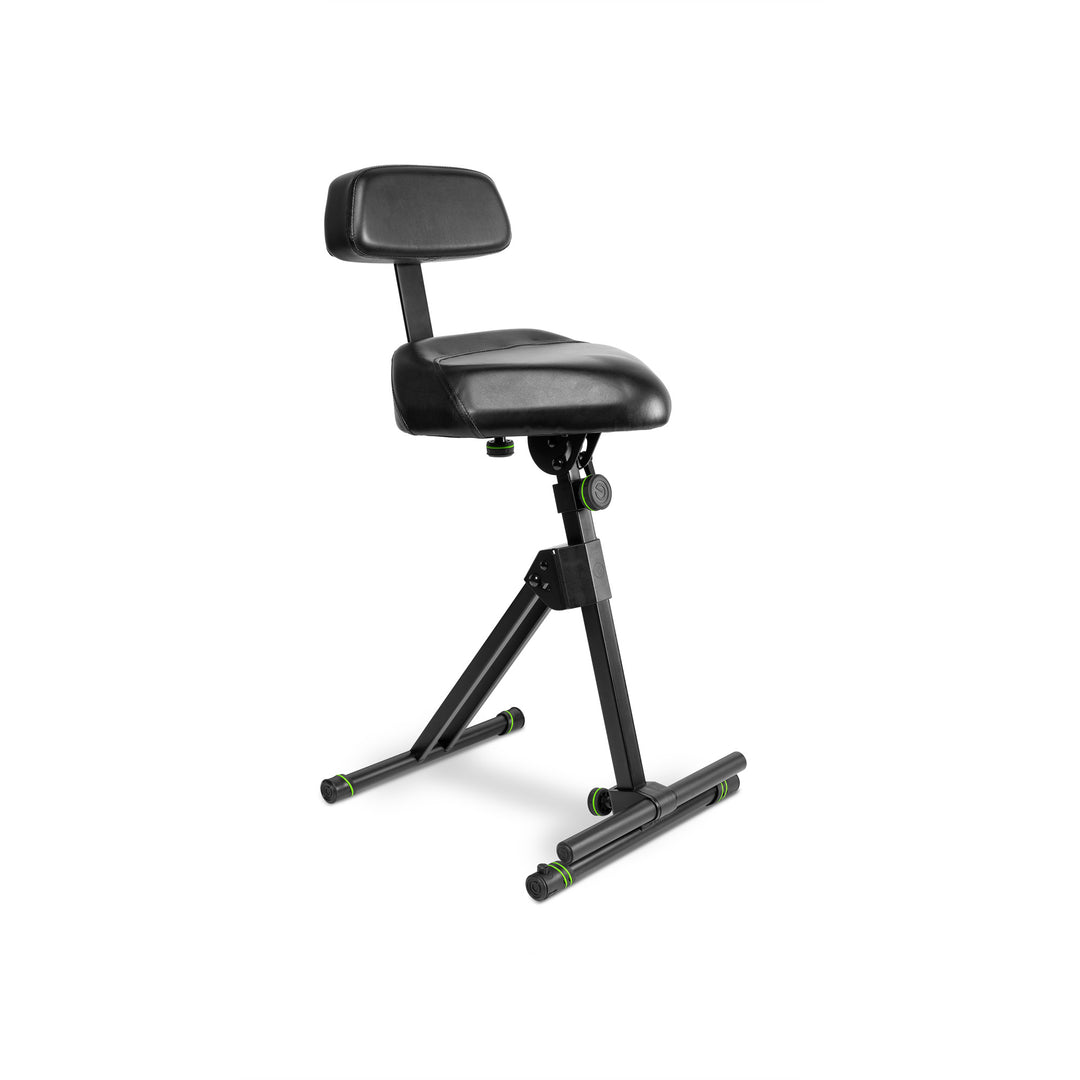 Gravity FM SEAT1 BR - Tabouret réglable en hauteur avec repose-pieds et dossier