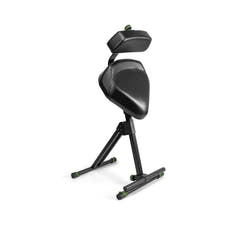 Gravity FM SEAT1 BR - Tabouret réglable en hauteur avec repose-pieds et dossier