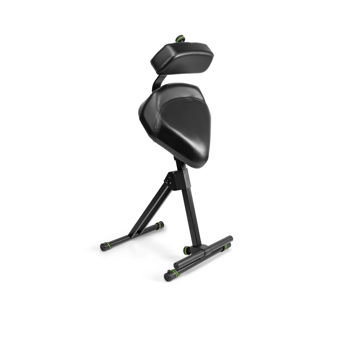 Gravity FM SEAT1 BR - Tabouret réglable en hauteur avec repose-pieds et dossier