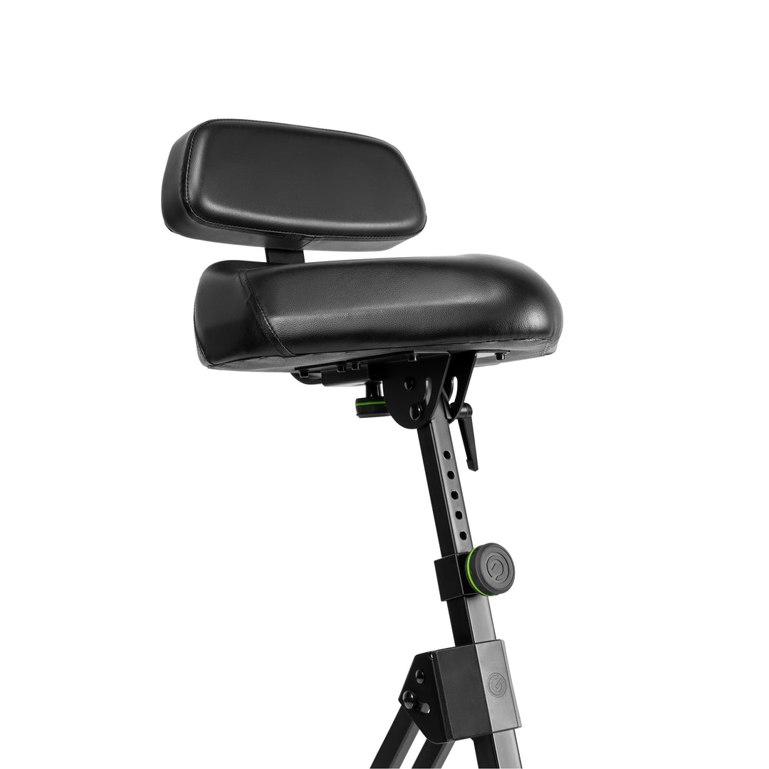 Gravity FM SEAT1 BR - Tabouret réglable en hauteur avec repose-pieds et dossier