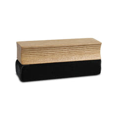 Kit de Nettoyage pour Disques Vinyles avec Brosse en Frêne