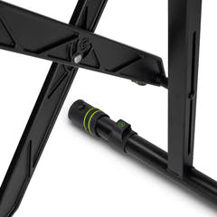 Gravity KS AKS 01 B - Support de clavier pliable avec mécanisme à ciseaux