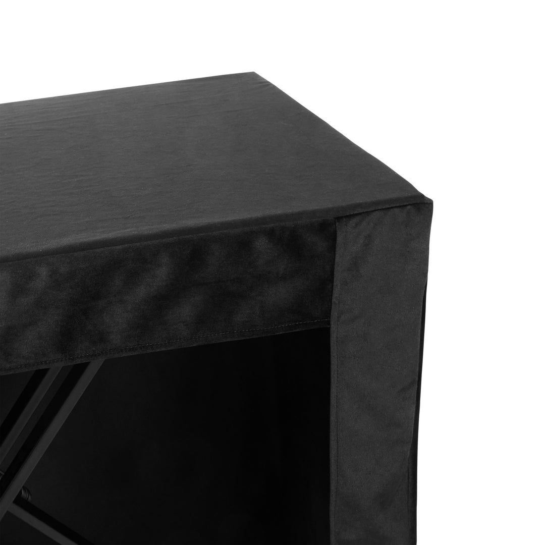 Gravity KSX 2 RD SÆT 1 - Support de clavier en forme de X avec double support et table d’appui, set 1