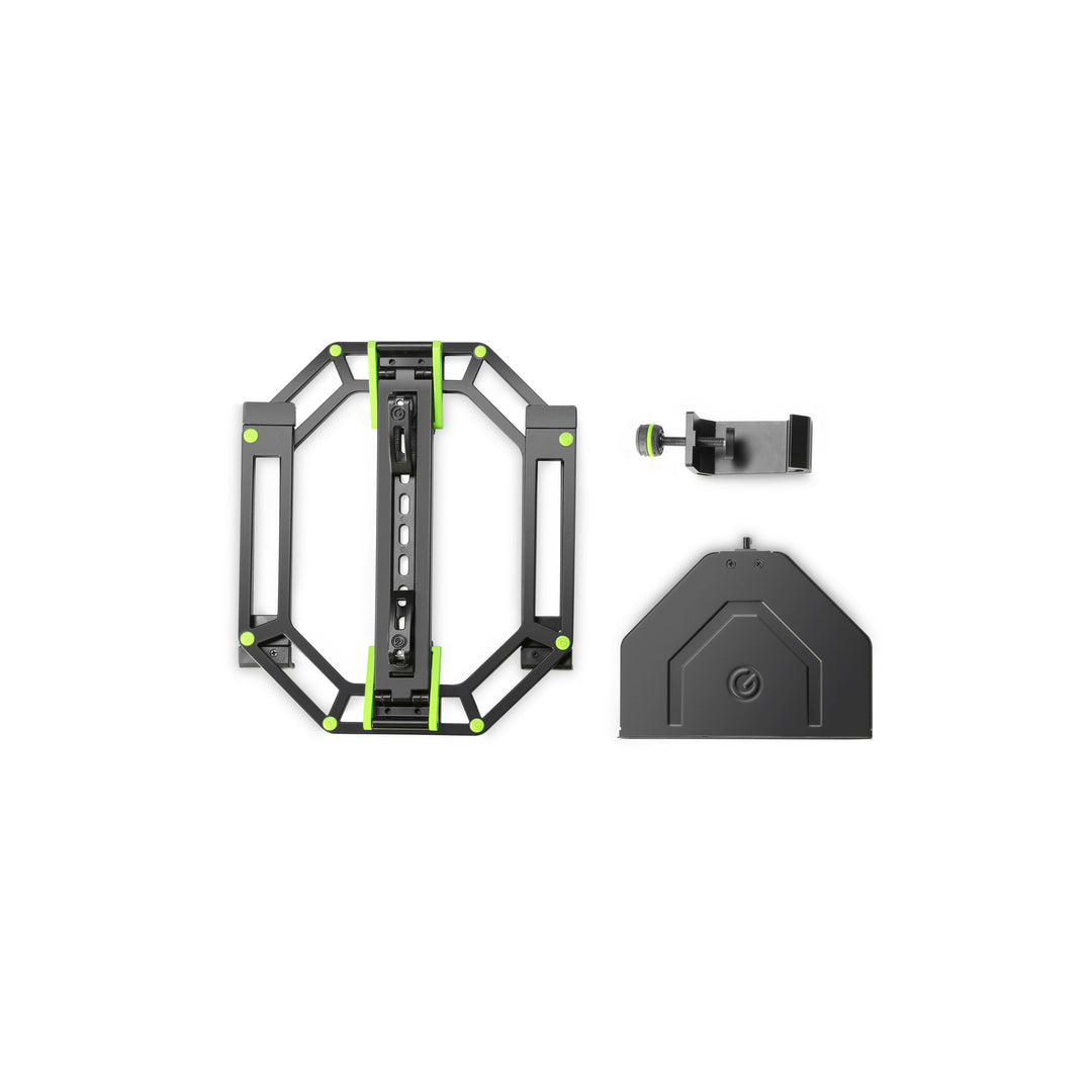 Gravity KSX 2 RD SET 2 - Stand clavier double en X et tablette de support, set 2