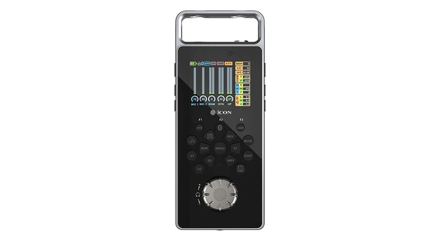iCon GoLive Pro interface de streaming mobile