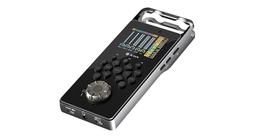 iCon GoLive Pro interface de streaming mobile