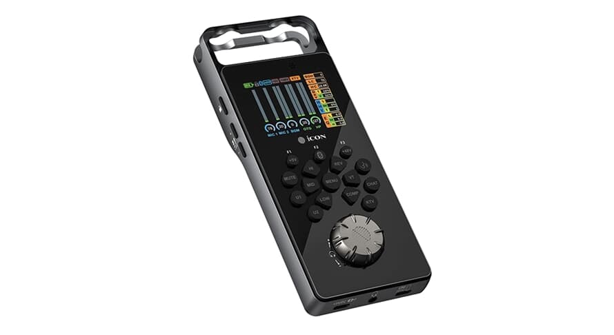 iCon GoLive Pro interface de streaming mobile
