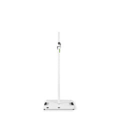 Gravity LS 431 W - Pied d’éclairage avec base carrée en acier et possibilité de montage excentré