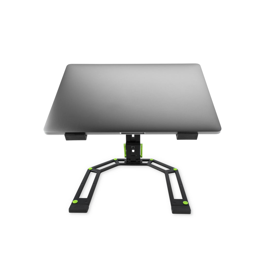 Gravity LTS 01 B SÆT 1 - stand réglable pour ordinateurs portables et contrôleurs, avec sac de protection en néoprène inclus