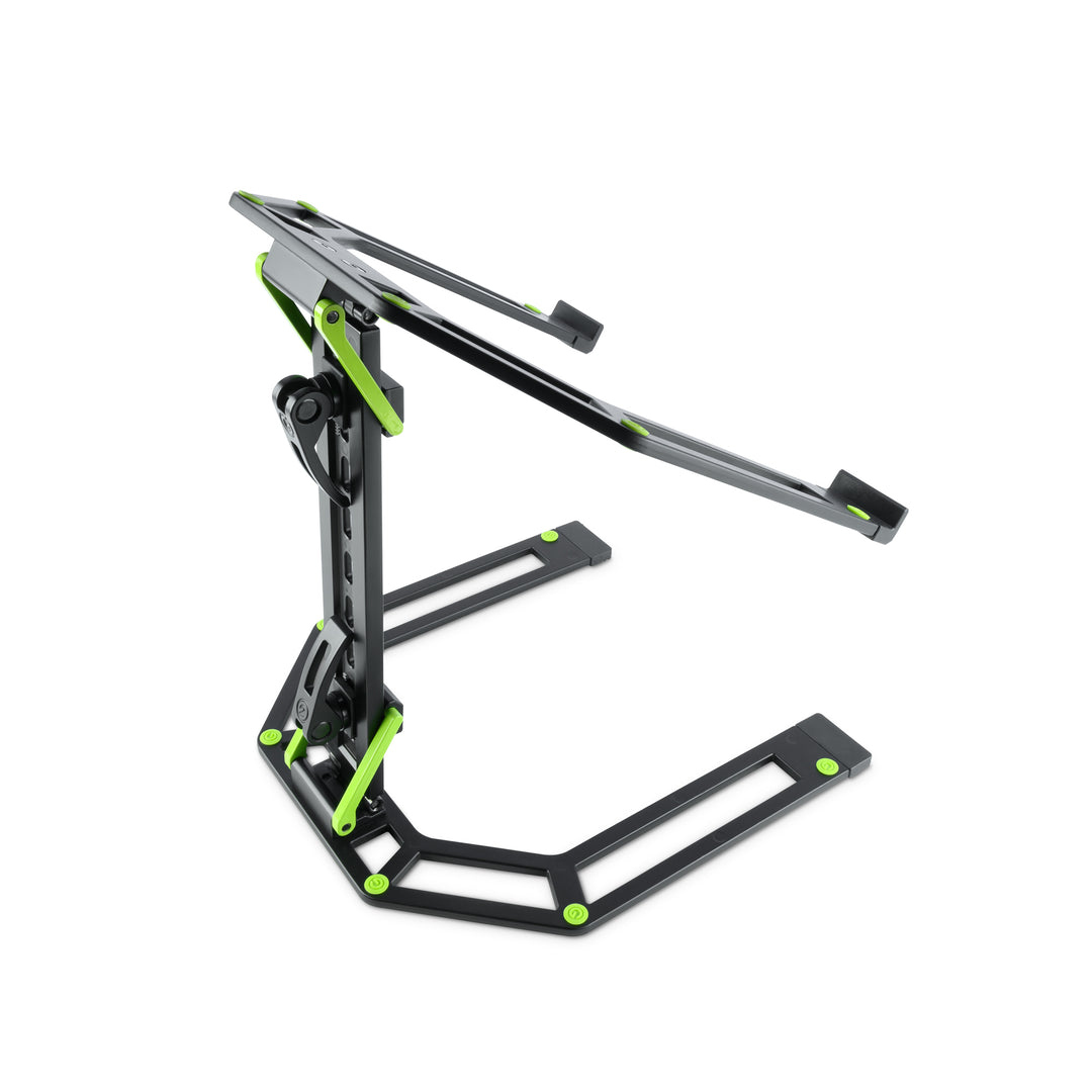 Gravity LTS 01 B SÆT 1 - stand réglable pour ordinateurs portables et contrôleurs, avec sac de protection en néoprène inclus