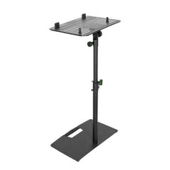 Gravity LTS T 02 B - Support universel pour ordinateur portable avec tiges de maintien réglables et base en acier, noir