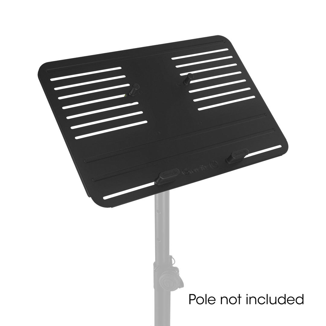 Gravity LTS TRAY 1 - Plateau pour ordinateur portable avec tiges de retenue réglables