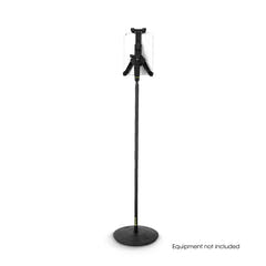 Gravity MA T TH 02 SET 2 - Support de tablette pour voyageurs et stand de microphone à une main avec base ronde