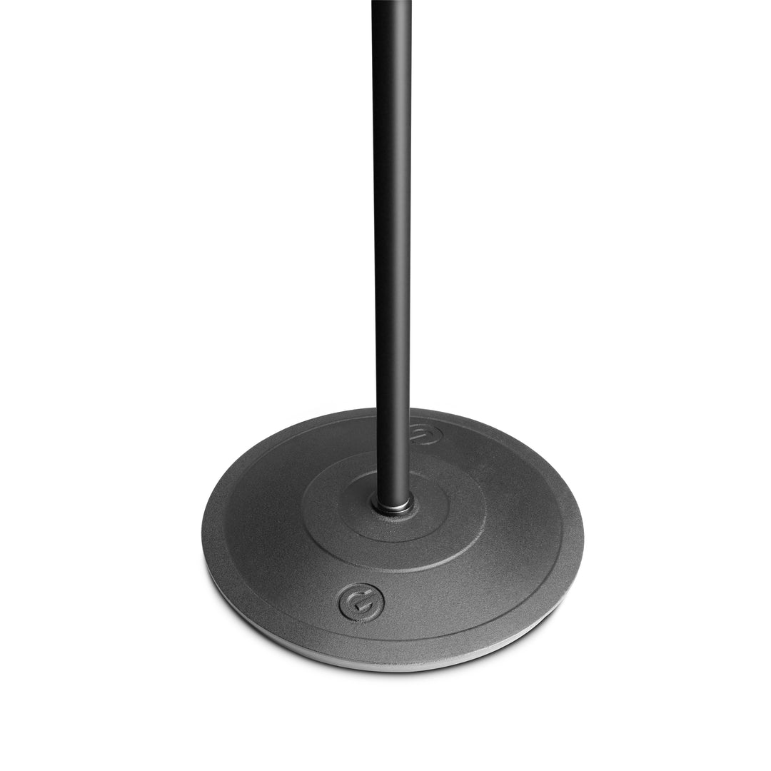 Gravity MS 231 HB - Pied de Microphones avec base ronde et verrouillage à une main