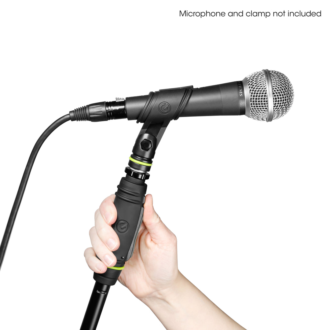 Gravity MS 231 HB - Pied de Microphones avec base ronde et verrouillage à une main