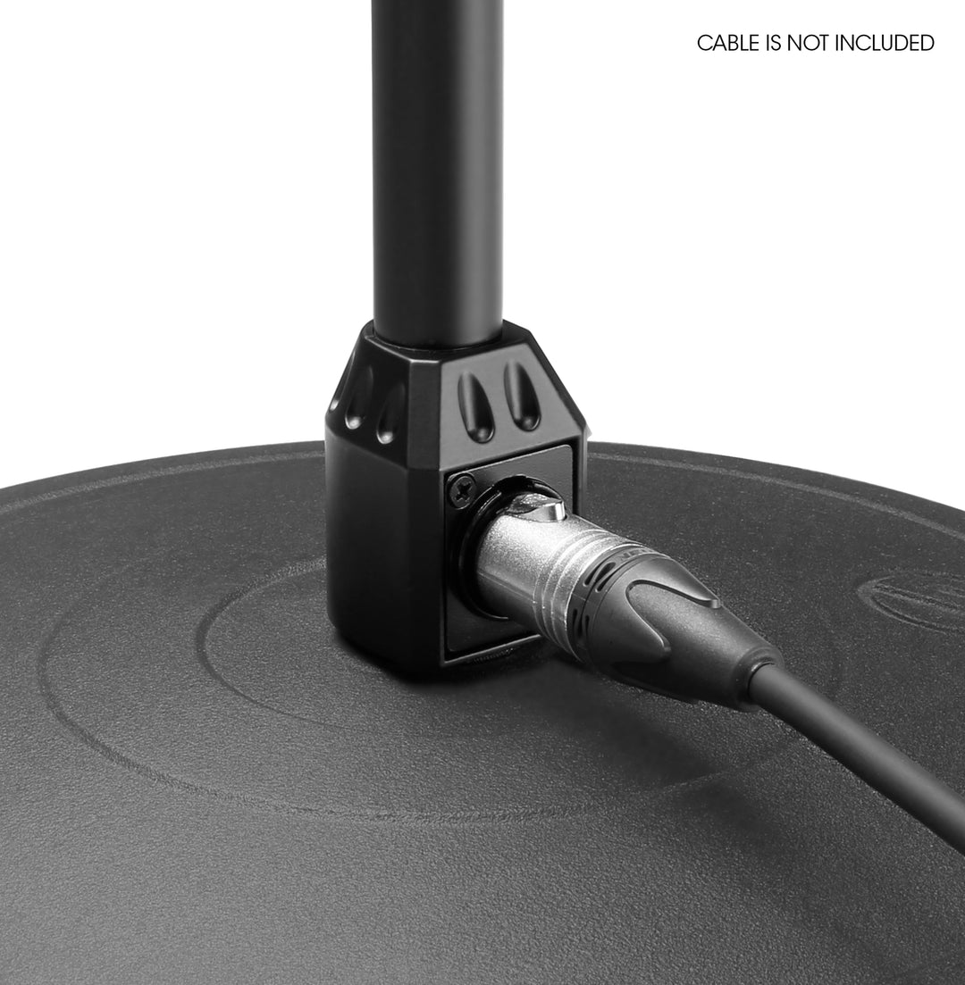 Gravity MS 23 XLR B - Pied de microphone avec connecteur XLR et col de cygne