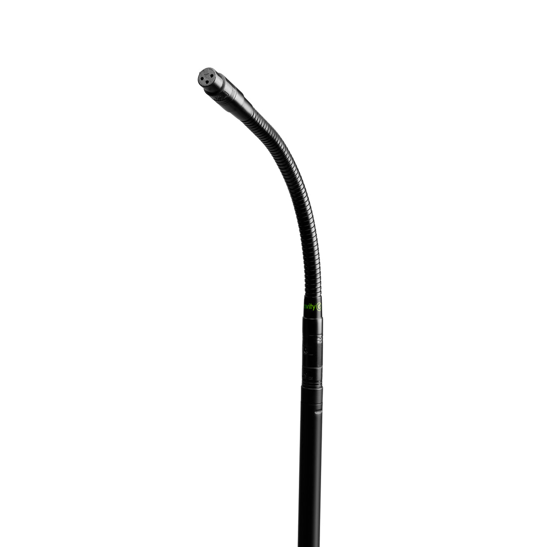 Gravity MS 23 XLR B - Pied de microphone avec connecteur XLR et col de cygne