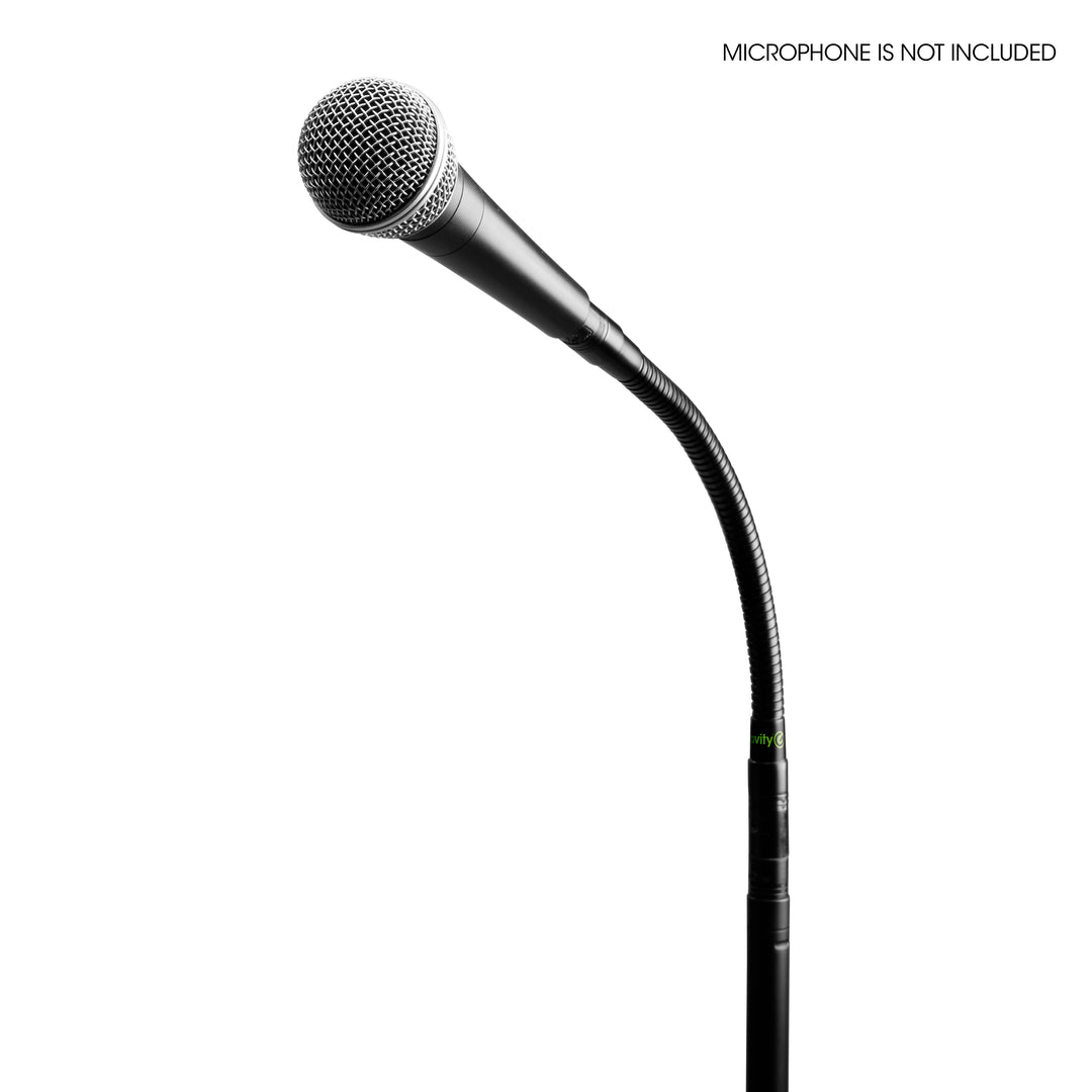 Gravity MS 23 XLR B - Pied de microphone avec connecteur XLR et col de cygne