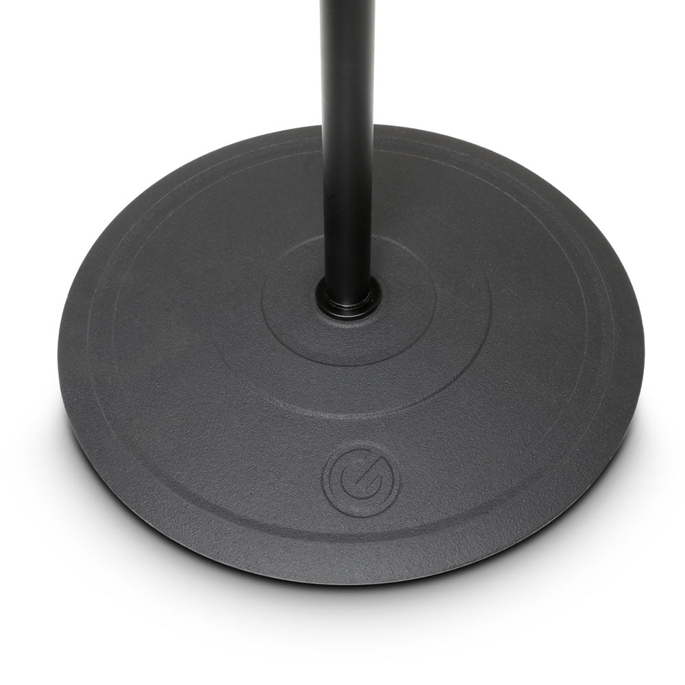 Gravity MS 23 - pied de microphone avec base ronde, noir