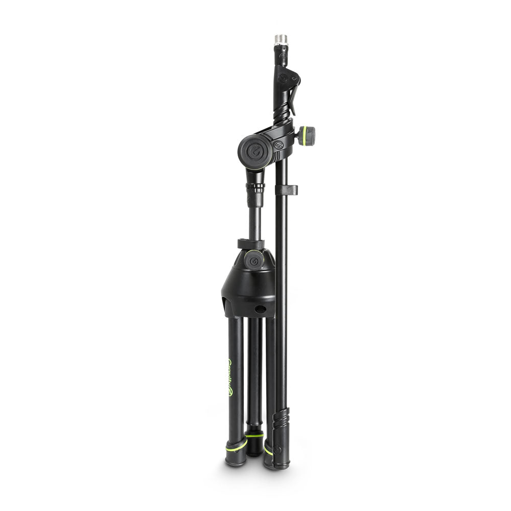 Gravity MS 3122 HDB - Court stand de microphone robuste pour usage intensif avec trépied pliable