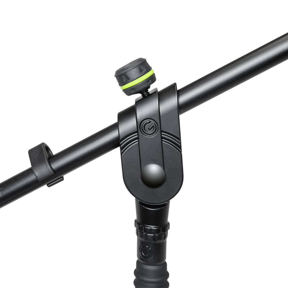 Gravity MS 3122 HDB - Court stand de microphone robuste pour usage intensif avec trépied pliable