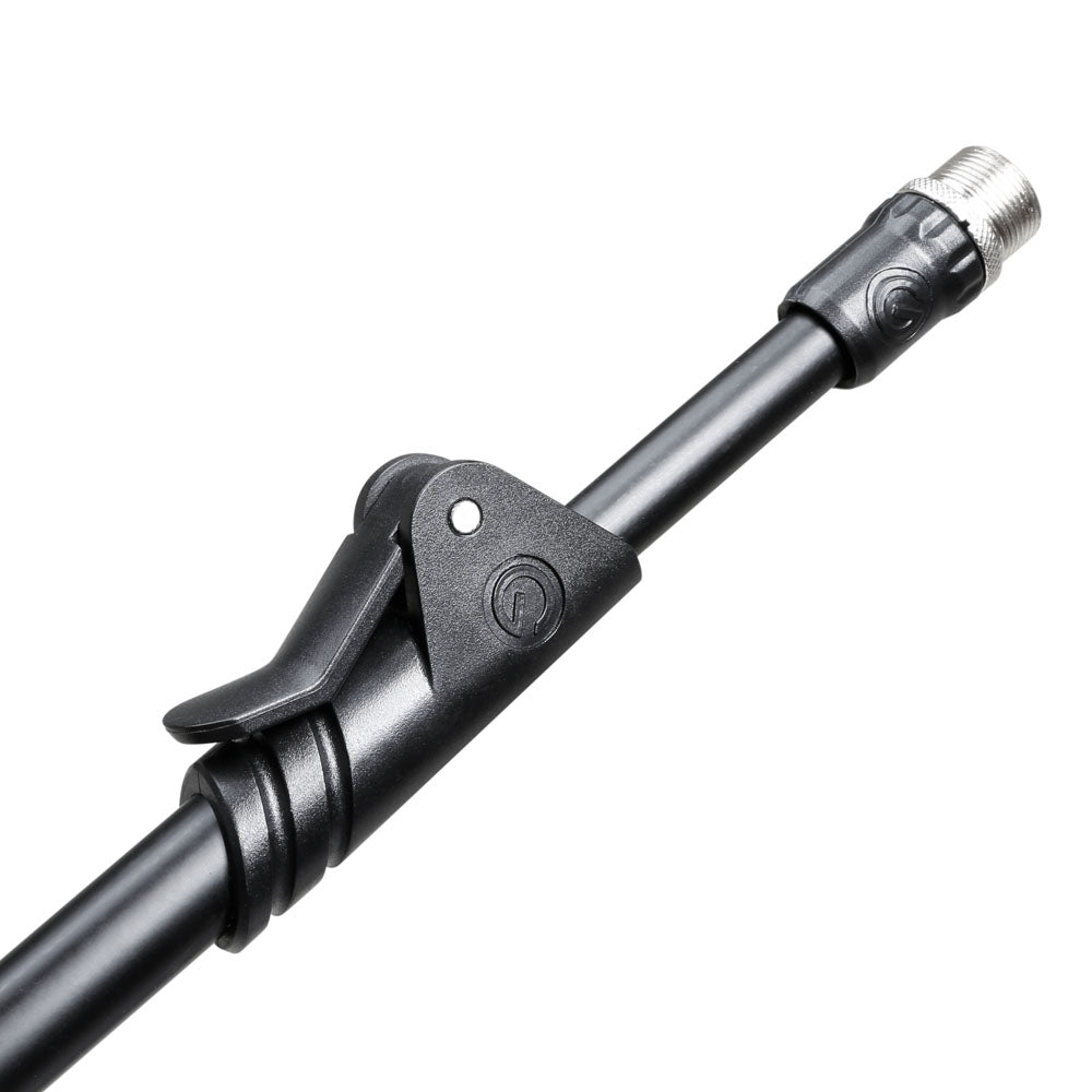 Gravity MS 3122 HDB - Court stand de microphone robuste pour usage intensif avec trépied pliable