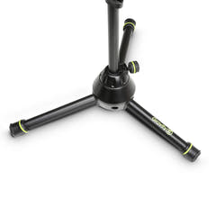 Gravity MS 3122 HDB - Court stand de microphone robuste pour usage intensif avec trépied pliable