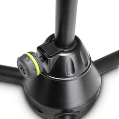 Gravity MS 3122 HDB - Court stand de microphone robuste pour usage intensif avec trépied pliable