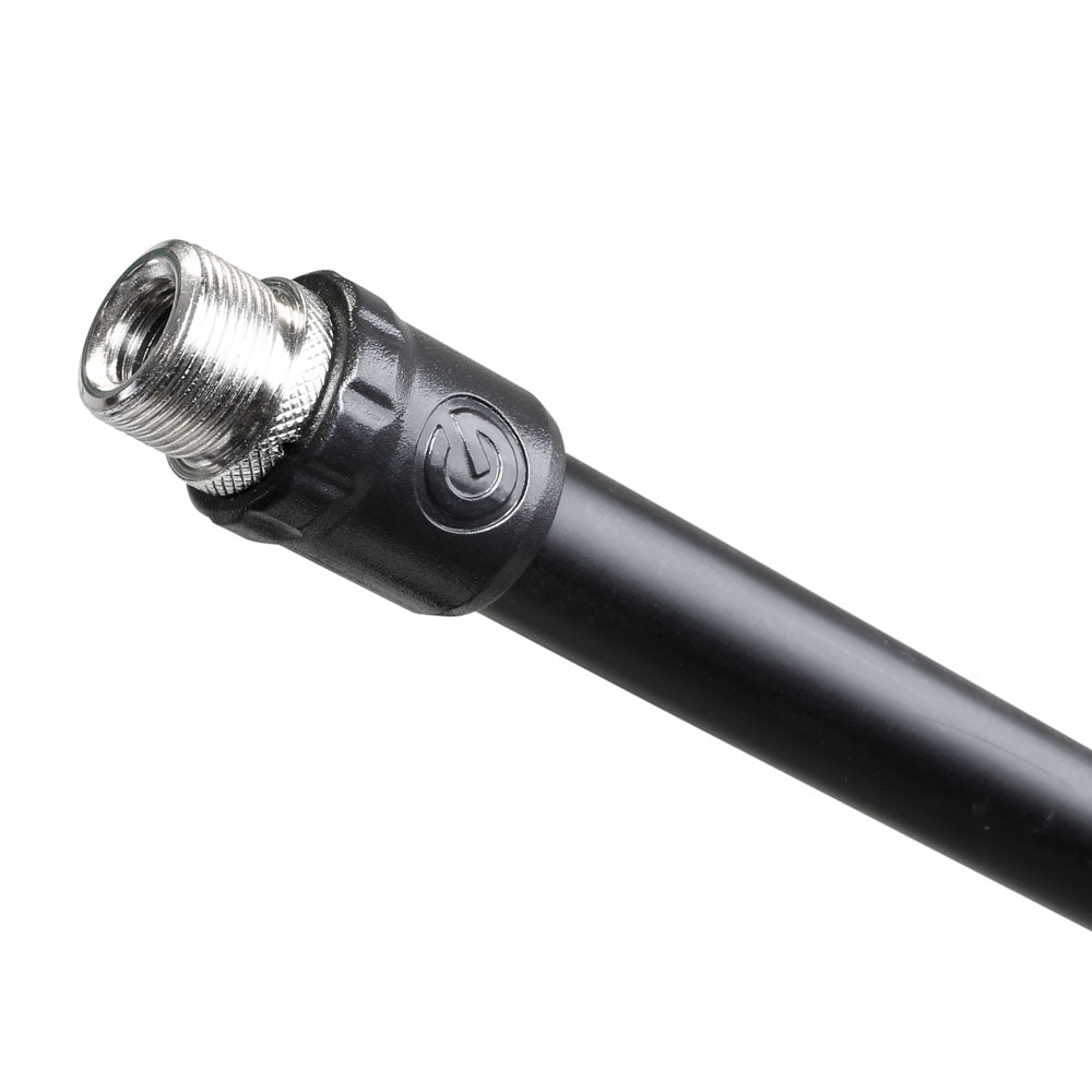 Gravity MS 4221 B - Pied de microphone court avec trépied pliable et bras de perche réglable en 2 points