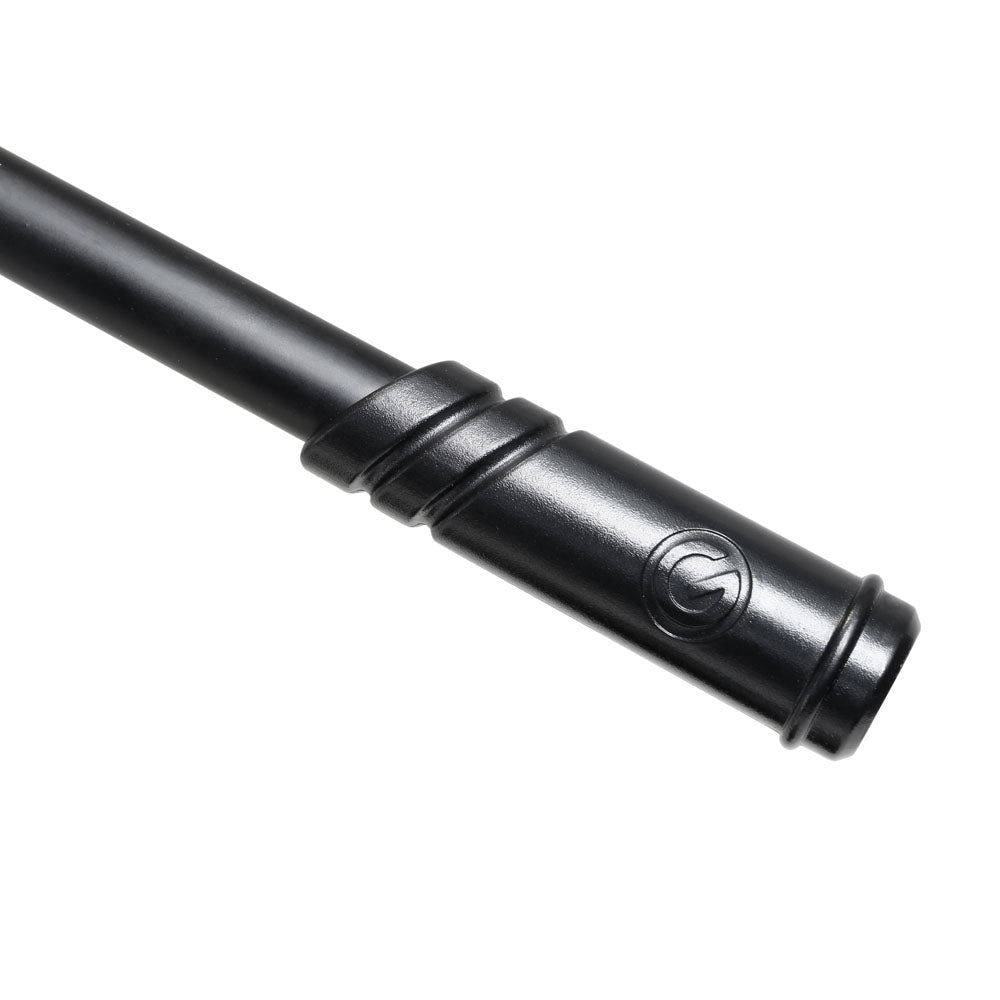 Gravity MS 4221 B - Pied de microphone court avec trépied pliable et bras de perche réglable en 2 points