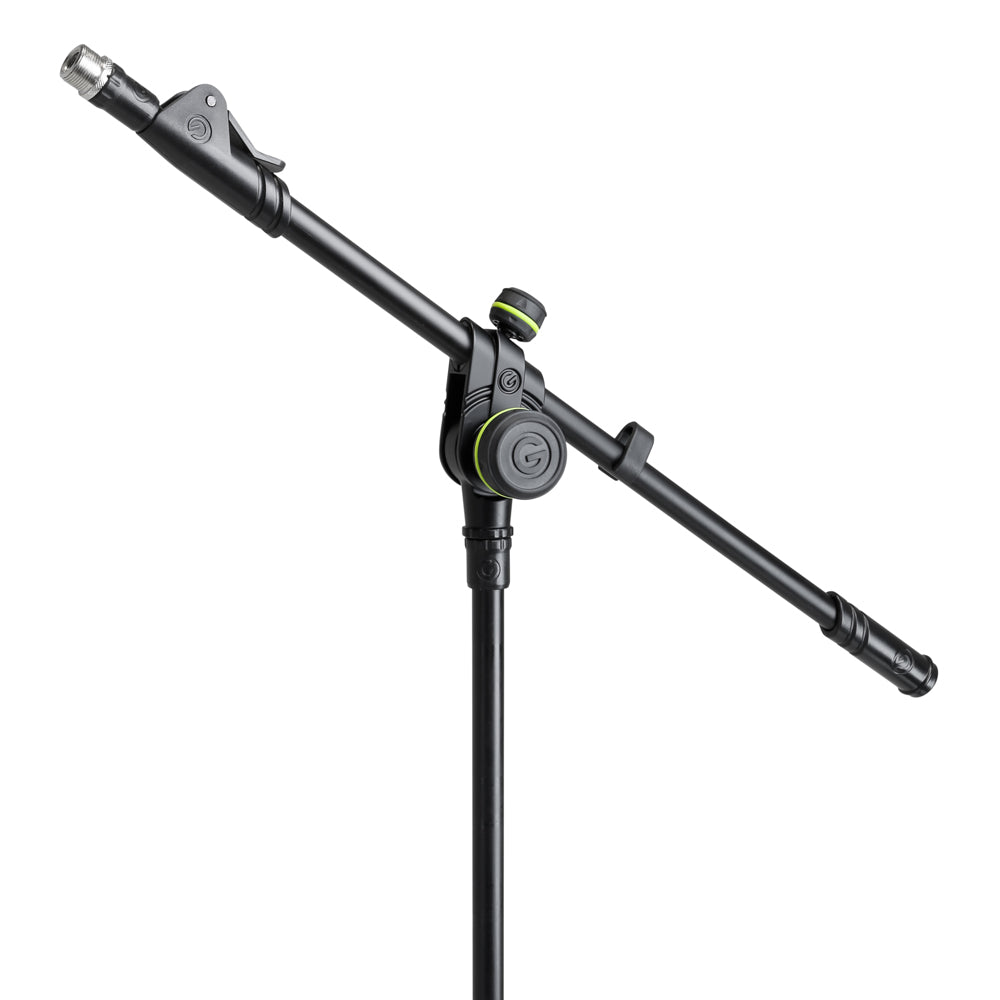 Gravity MS 4322 HDB - pied de microphone robuste, trépied, perche télescopique à 2 points
