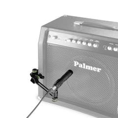 Gravity MS CAB CL 01 S - Pince de cabinet - support de microphone pour cabinets de guitares, version courte