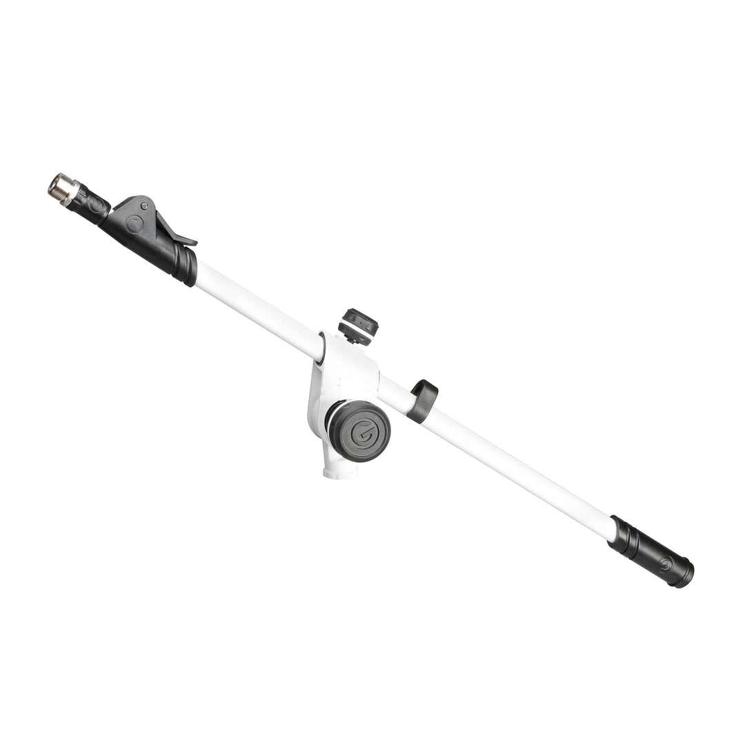 Gravity MS W 22 - bras télescopique avec perche et réglage en 2 points, blanc