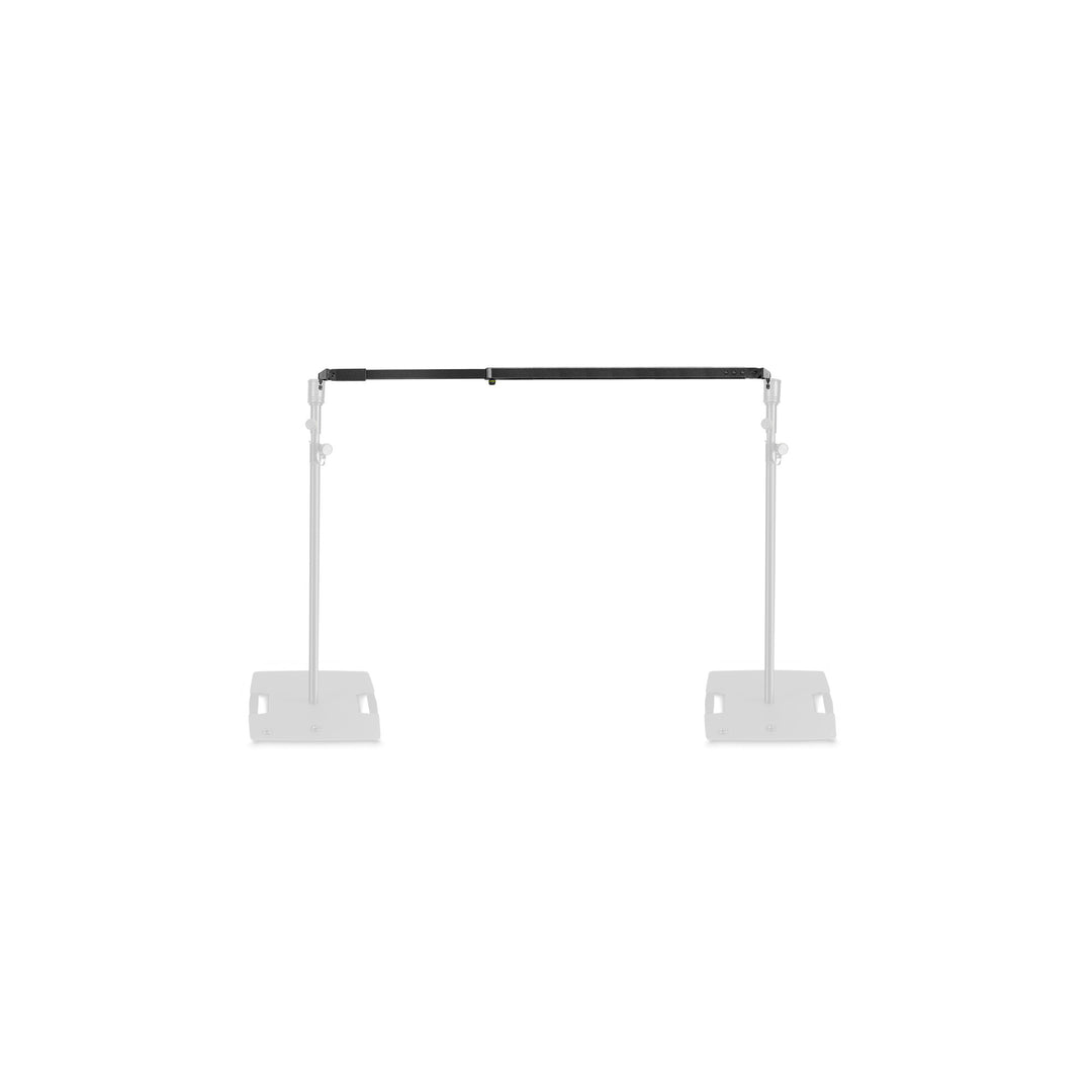 Gravity PAD T M - Barre transversale télescopique horizontale de longueur moyenne pour système de rideaux Pipe and Drape
