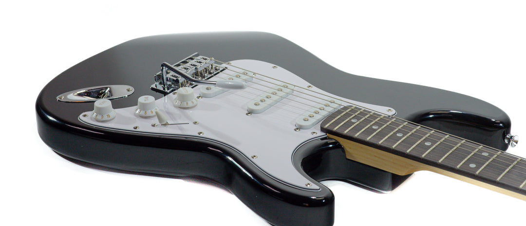 Grooveland ST Guitare électrique (Noir)