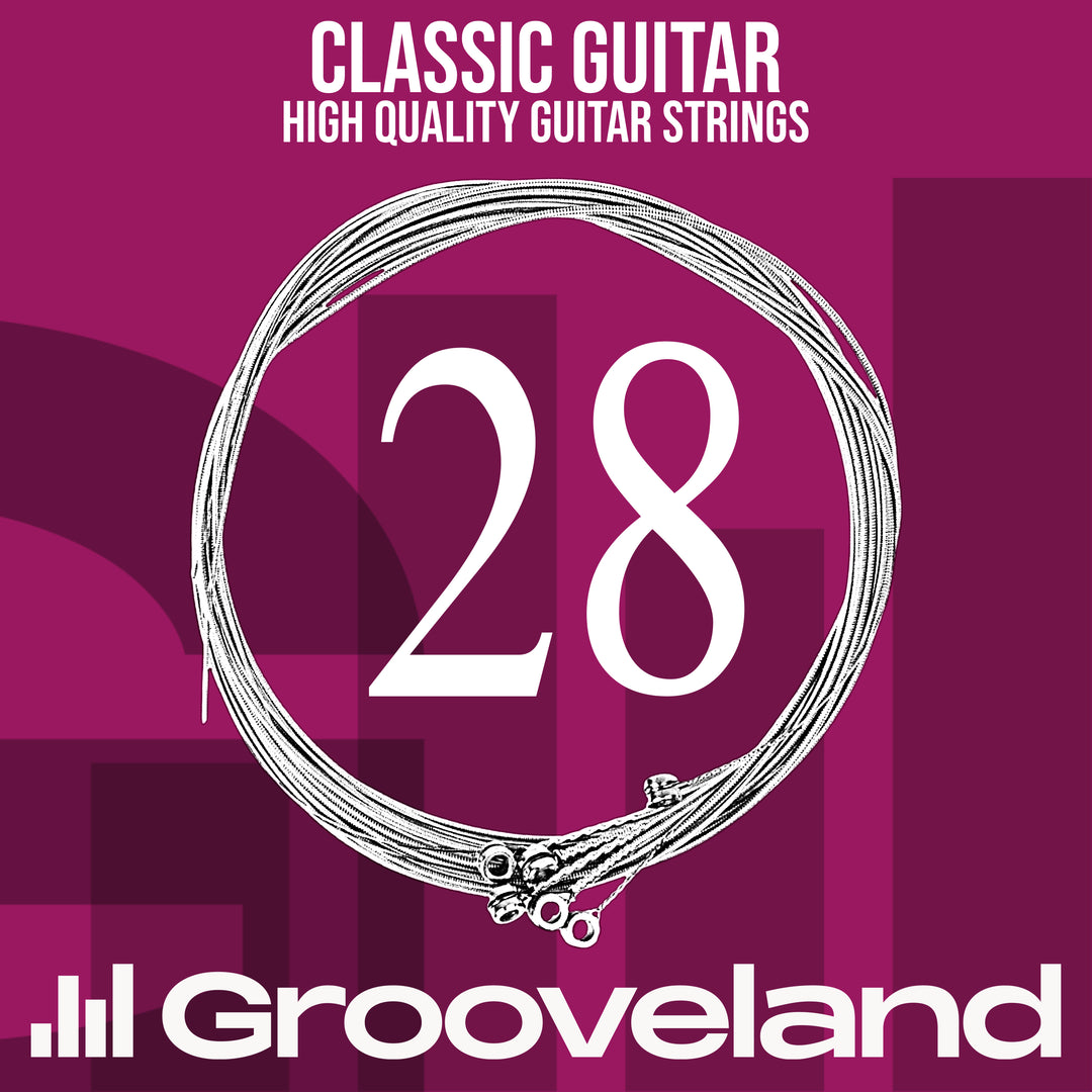 Grooveland AG10 Cordes de Guitare Classique Nylon