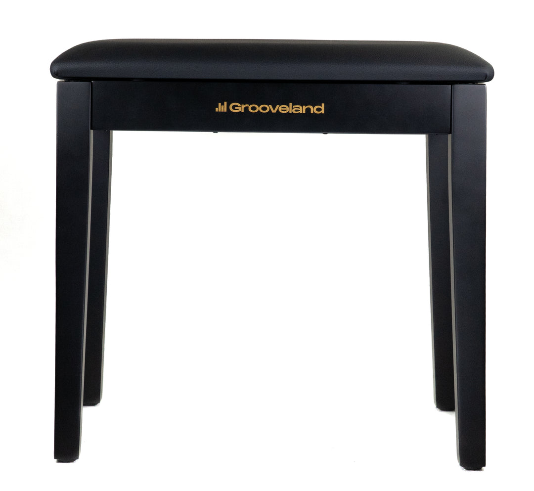 Grooveland KB100 Banc de Piano (Mat Noir)