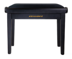 Grooveland KB200 Banc de Piano (Mat Noir)