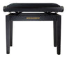 Grooveland KB200 Banc de Piano (Mat Noir)