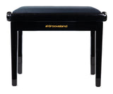 Grooveland KB200 Banc de piano (Noir Brillant)