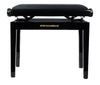 Grooveland KB200 Banc de piano (Noir Brillant)