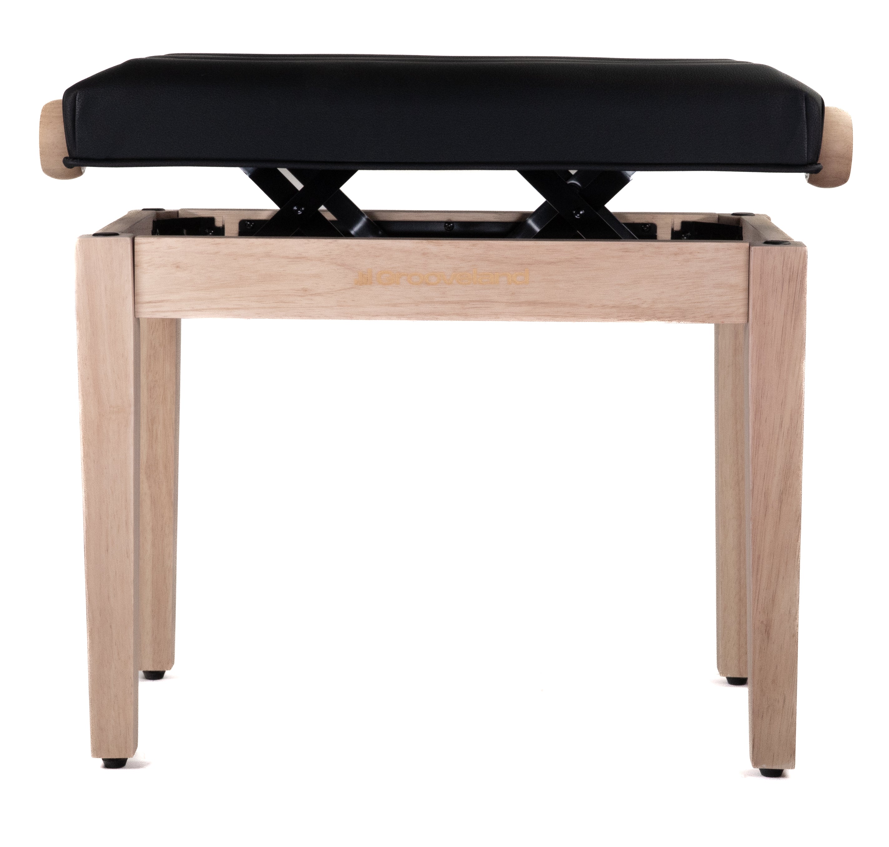 Grooveland KB300 Piano Bench (Natural/Black)
