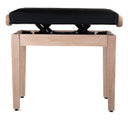 Grooveland KB300 Banc de Piano (Naturel/noir)