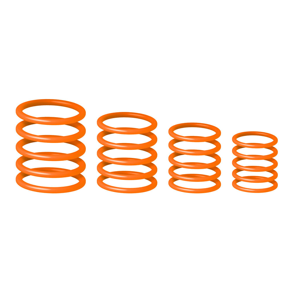 Gravity RP 5555 ORG 1 - Ensemble d’anneaux de gravité universels, orange électrique
