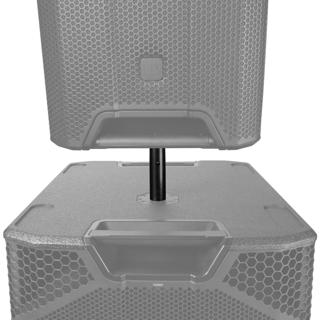 Gravity SP 2212 - barre courte distance, 35 mm, M20 mâle vers M20 femelle, 250 mm