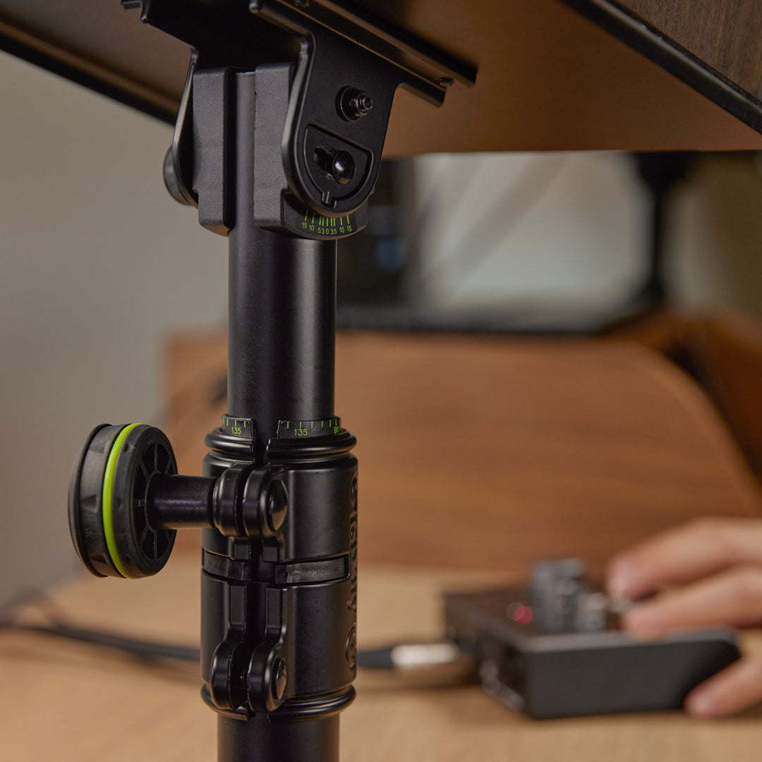 Gravity SP 3102 TM - Support de moniteur de studio flexible avec pince de table