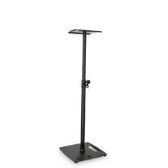 Gravity SP 3202 CS B - Support d’enceinte pour moniteur de studio avec base carrée en acier