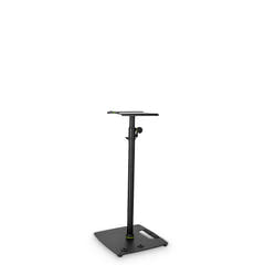 Gravity SP 3202 CS B - Support d’enceinte pour moniteur de studio avec base carrée en acier